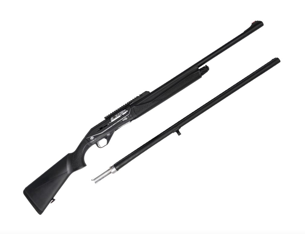 Охот. ружье HUGLU RENOVA СOMBO I SYNTHETIC CANTILEVER weaver кал.12/76  п/а инерц.сист. 760+610