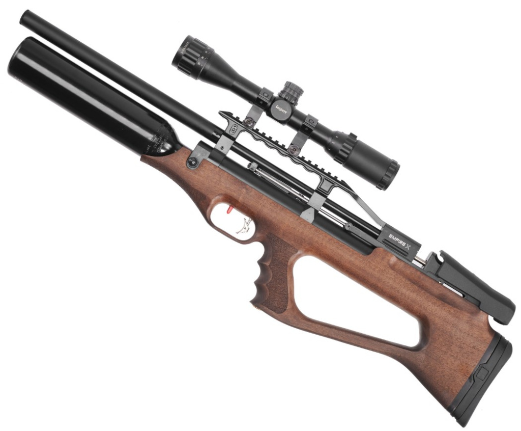 PCP Пневматическая винтовка Puncher breaker 3 k.6,35мм орех Empire X