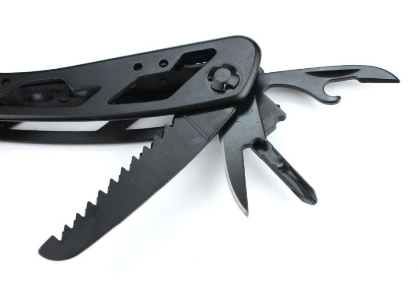 Мультитул Ganzo 11 функции черный /G104/