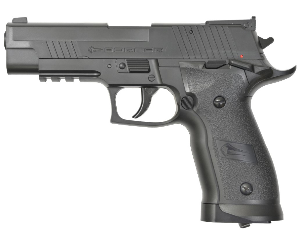 Пневматический пистолет BORNER Z122 (SS P226) k.4,5мм. (1)