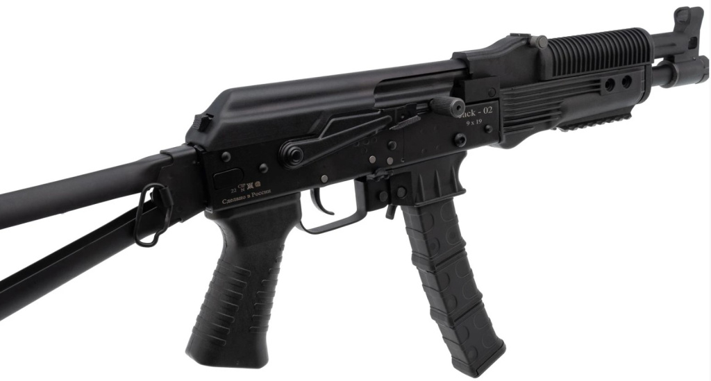 Нарезной карабин JACK-02 к.9x19мм с бок.планкой (2)
