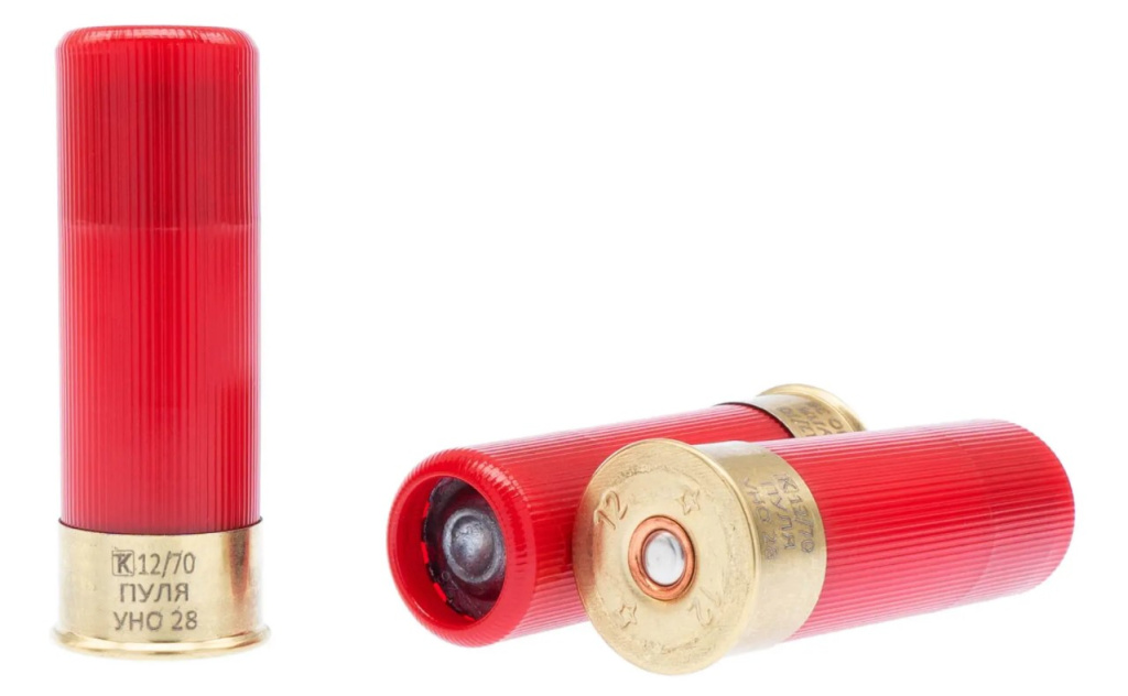 Патрон Техкрим 12/70 пуля УНО 28 (10) (1)
