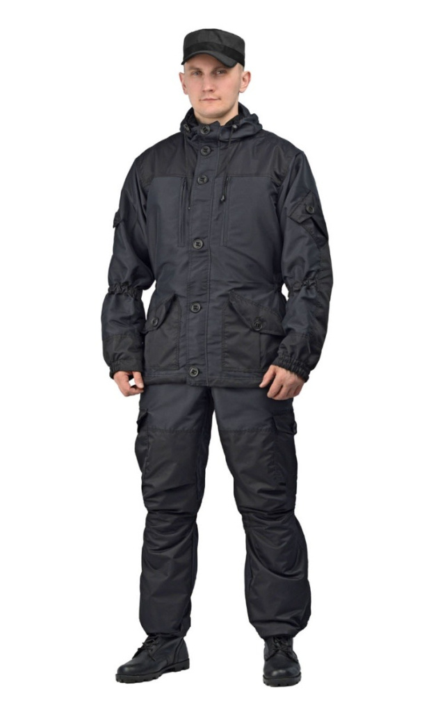 Костюм УРСУС Gerkon Donbass летний т.Таслан ультра Черный /КОС403-280/