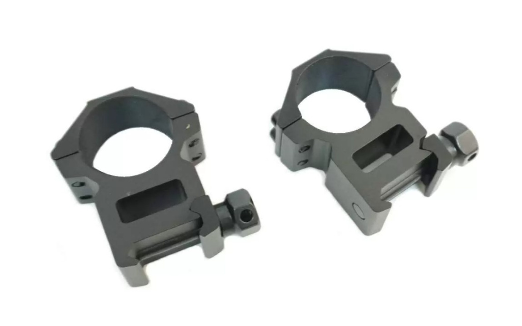 Кольца Leapers UTG AccuShot 25,4 мм на Weaver STM высокие /RGWM-25H4/