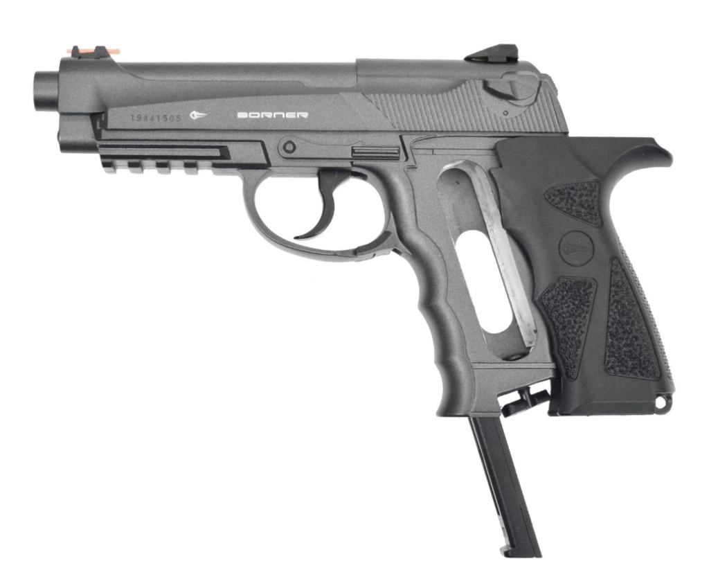 Пневматический пистолет BORNER Sport 306М k.4,5мм. (2)