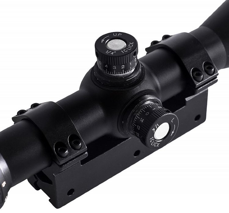 Прицел Nikko Stirling серии Airking 3-9х42 AO halfmil-dot с подсв. моноблок призма 11мм/NGRAI3942/