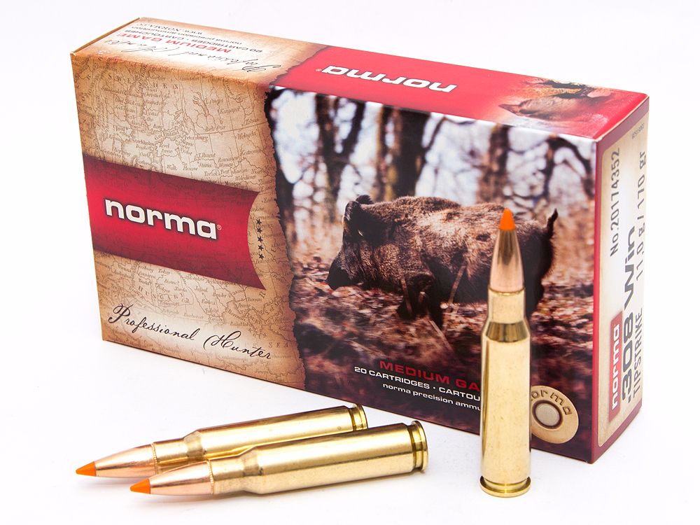 Патрон .308W Norma 11.0 Tipstrike /1шт.