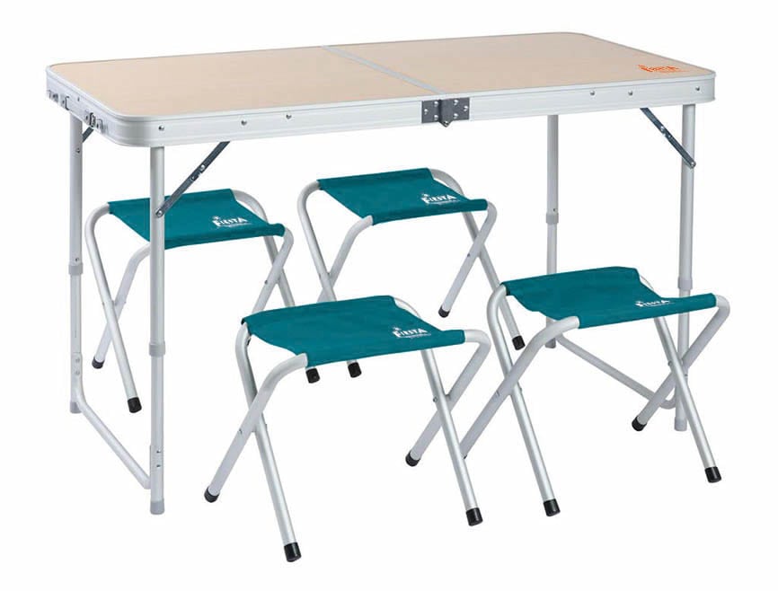 Стол Fiesta Convert складной+4 табурета /FC-002/001/