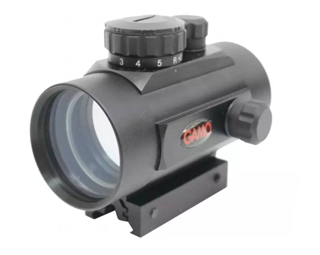 Прицел коллиматорный Gamo 1х40 Red Dot на Weaver /BH-KGM01/