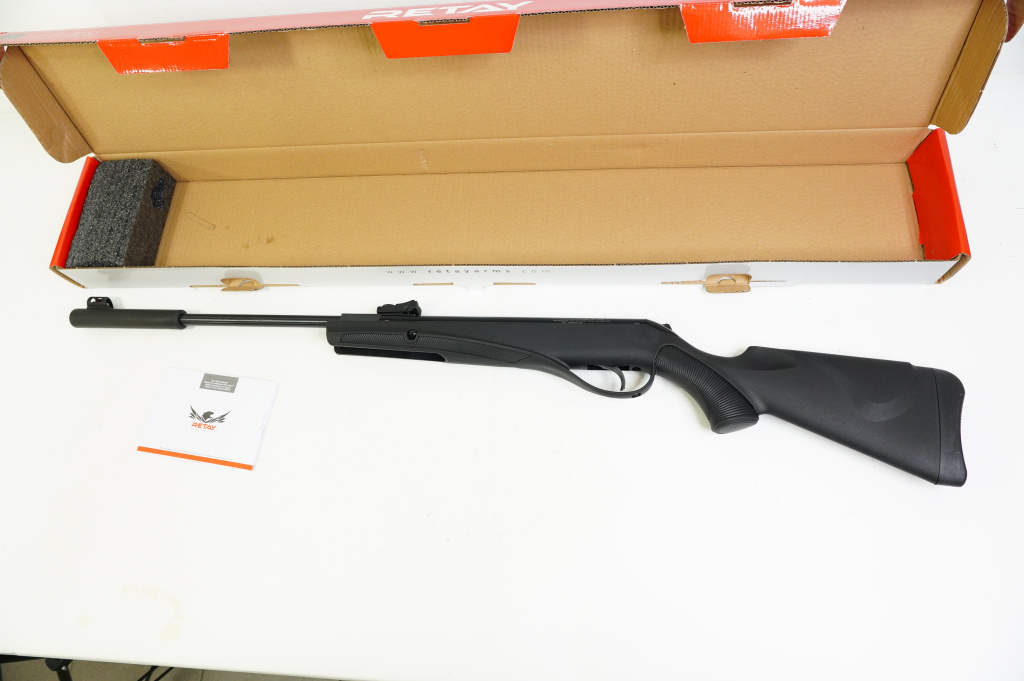 Пневматическая винтовка Retay 70S Black k.4,5 плс.