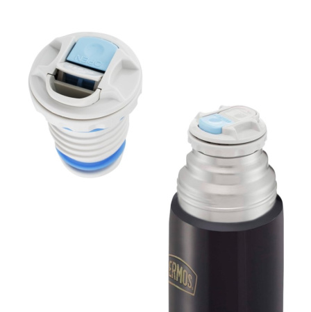 Термос Thermos FBB 1000 Gold 1л черный /563866/ (2)