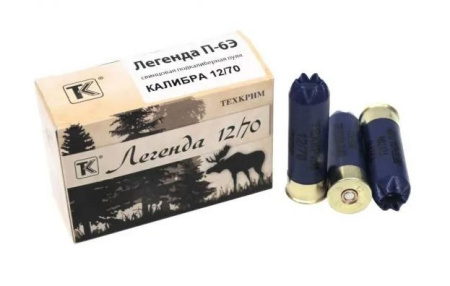 Патрон Техкрим 12/70 пуля Легенда МП-6Э 1уп/(10)