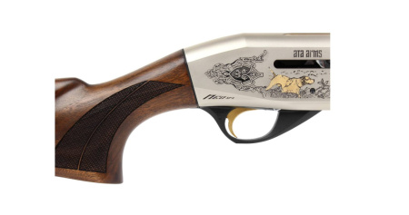 Охот. ружье ATA Neo 12 Walnut Nickel Deluxe Stream кал.12/76 710мм (2)