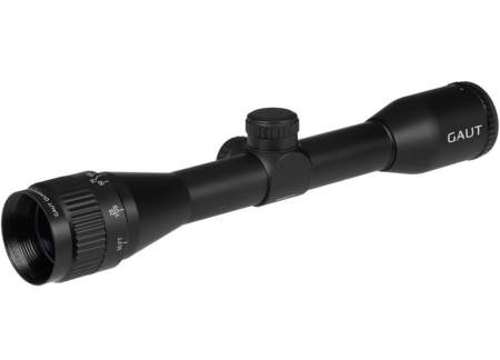 Прицел Gaut Quartz 4*32,АО-параллак.сетка 3(Mil-Dot),б/подстветки, 25,4мм,поправки 1/4 МОА/Q432АО-3/