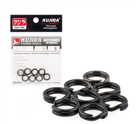 Кольцо заводное Kujira 460 BN пресс. 5,5мм 1уп/8шт /460-BN-5/5-F8/