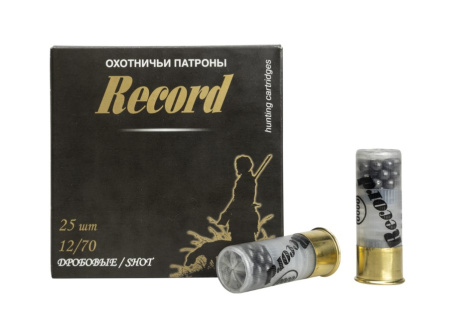 Патрон Record 12/70 №0000 32гр п/к NEW (25)