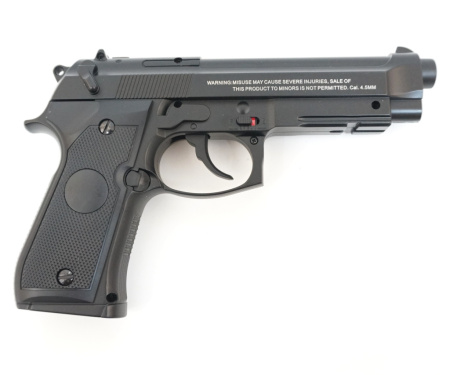Пневматический пистолет Stalker S92ME к.4,5мм металл, черный /ST-11051ME/