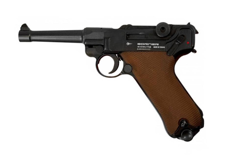 Пневматический пистолет BORNER P08 Blowback k.4,5мм. (1)