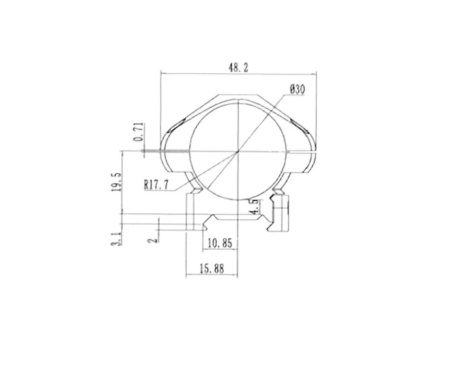Кольца Nikko Stirling Diamond на weaver 30 низкие /NSM30WL/ (2)