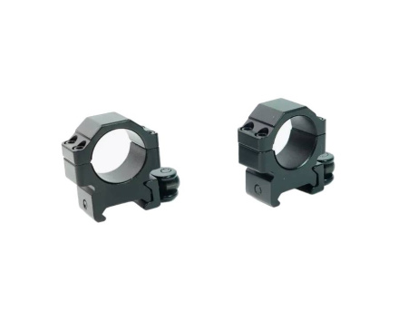 Кольца Leapers UTG Max Strength 25,4мм быстросъемные на Weaver средние с рычажным зажимом /RQ2W1154/