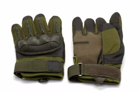 Перчатки тактические Marine прорезинненый кастет I-Touch хаки р.L,M,XL /STMJRKH/ (2)