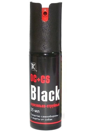 газовый баллончик Black /25мл/