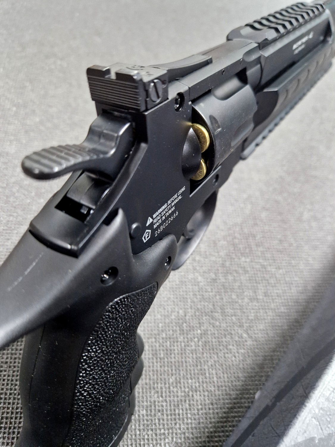Borner Long Revolver — пневматический револьвер с удлиненным стволом