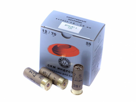 Патрон СКМ 12/70 №7,5 Юниор 20гр. (25)
