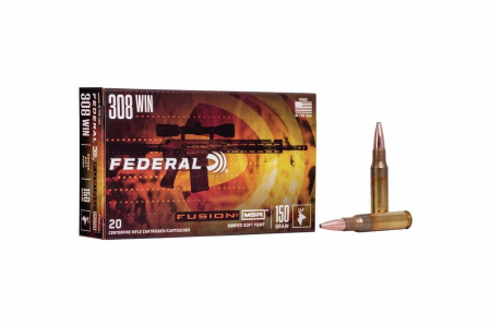 Патрон .308W Federal  9.7гр Power Shok SP /1шт