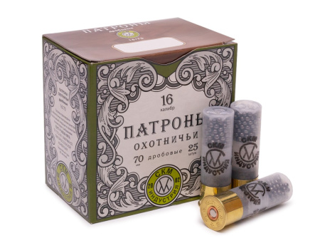 Патрон СКМ 16/70 №3 Русь 30гр. (25)