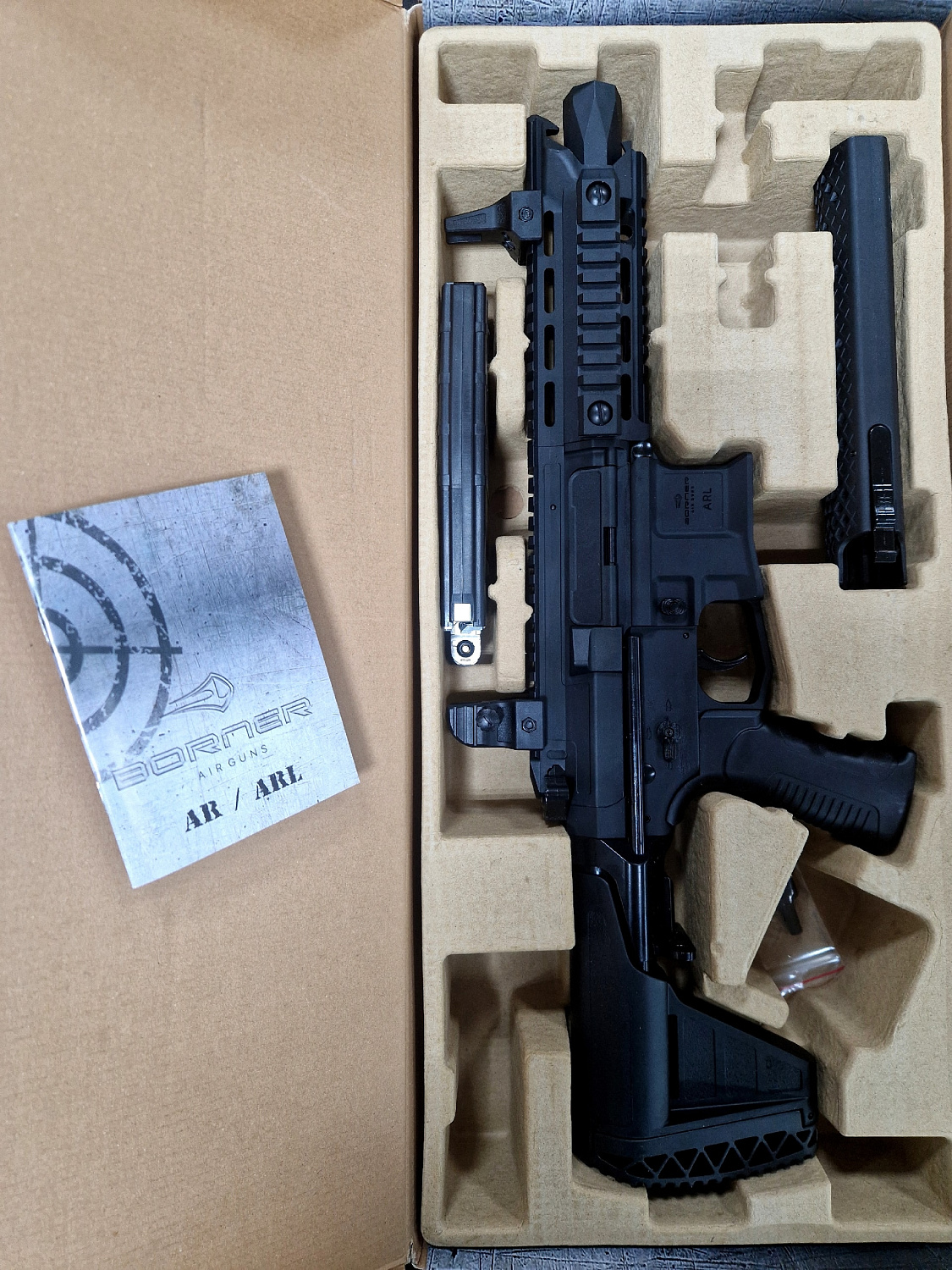 В стиле AR-15: пневматическая винтовка Borner ARL