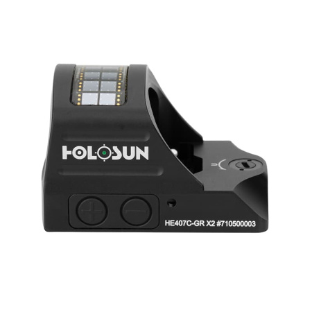 Прицел коллиматорный Holosun OpenElite X2 micro открытый солн.батар. /HE407С-GR X2/ (3)