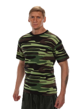 Футболка УРСУС кмф Лес /ФУТ502-К13/