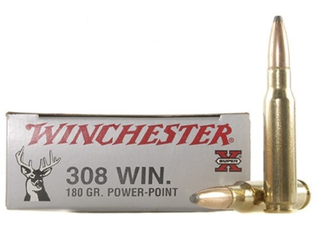 Патрон .308W Winсhester Super-X Power Point 180/11.7гр. /1шт.