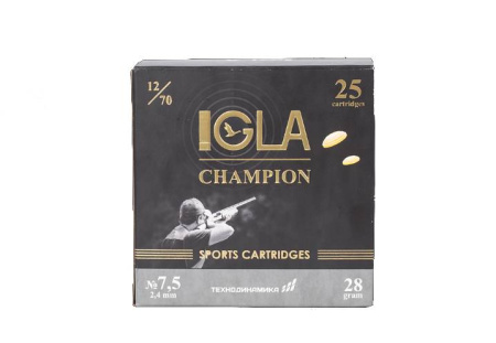 Патрон 12/70 №7,5 28гр. Игла Champion (25)