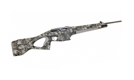 Нарезной карабин МР-161К-02 Манул кал.22LR камуфляж Криптек, бело-синий