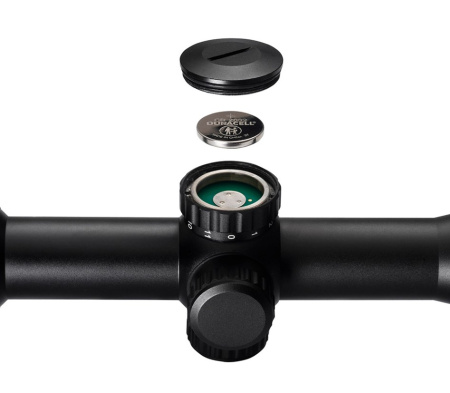 Прицел Gaut Quartz 3-9*40,АО-параллакс ,сетка 2(Mil-Dot),подстветка красная, 25,4мм,поправки 1/4 МОА (3)