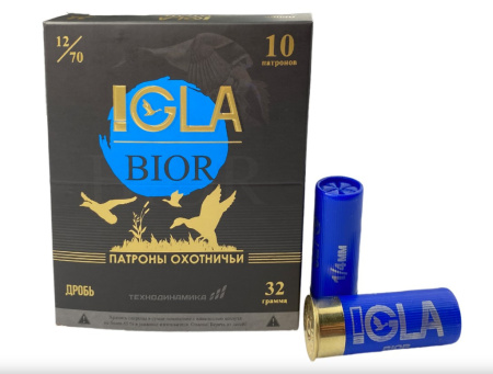 Патрон 12/70 №7 32гр. БИО Игла Оптимум (10)
